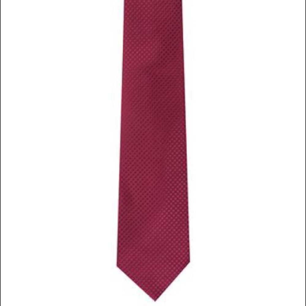 Perry Ellis Portfolio did burgundy tie